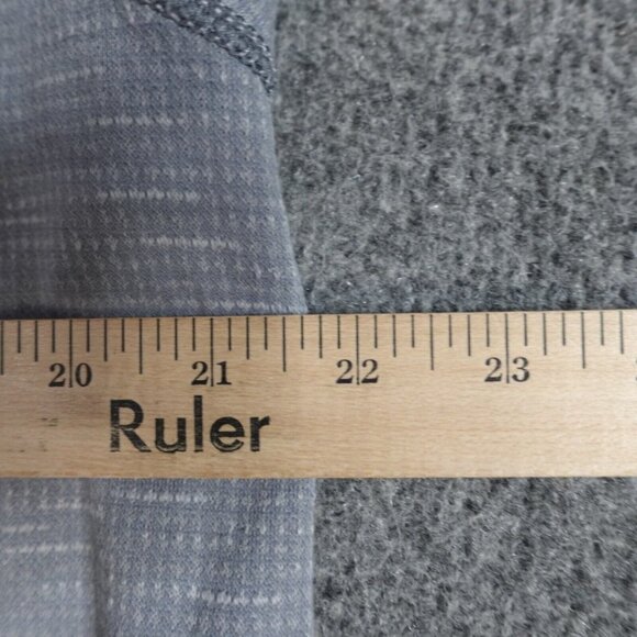 Tommy Bahama Pullover Shirt L Gray Long Sleeve 1/4 Zip Poly Cotton Reversible - Picture 9 of 12